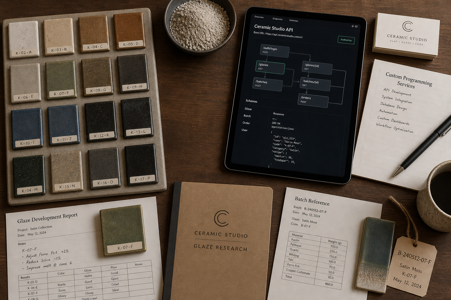 Service shaping workspace at DELTAOS LIMITED